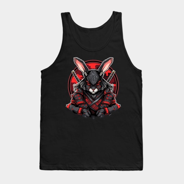 samurai rabbit Tank Top by fancy ghost